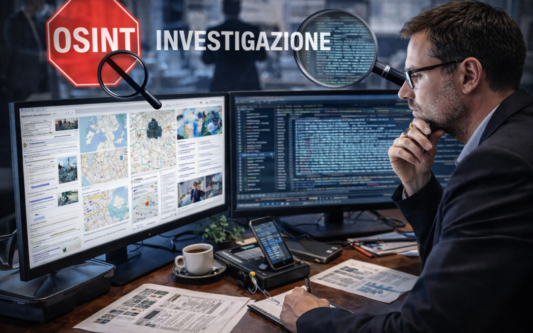 OSINT non è investigazione. Capire limiti e funzioni evita utilizzi impropri delle informazioni digitali.