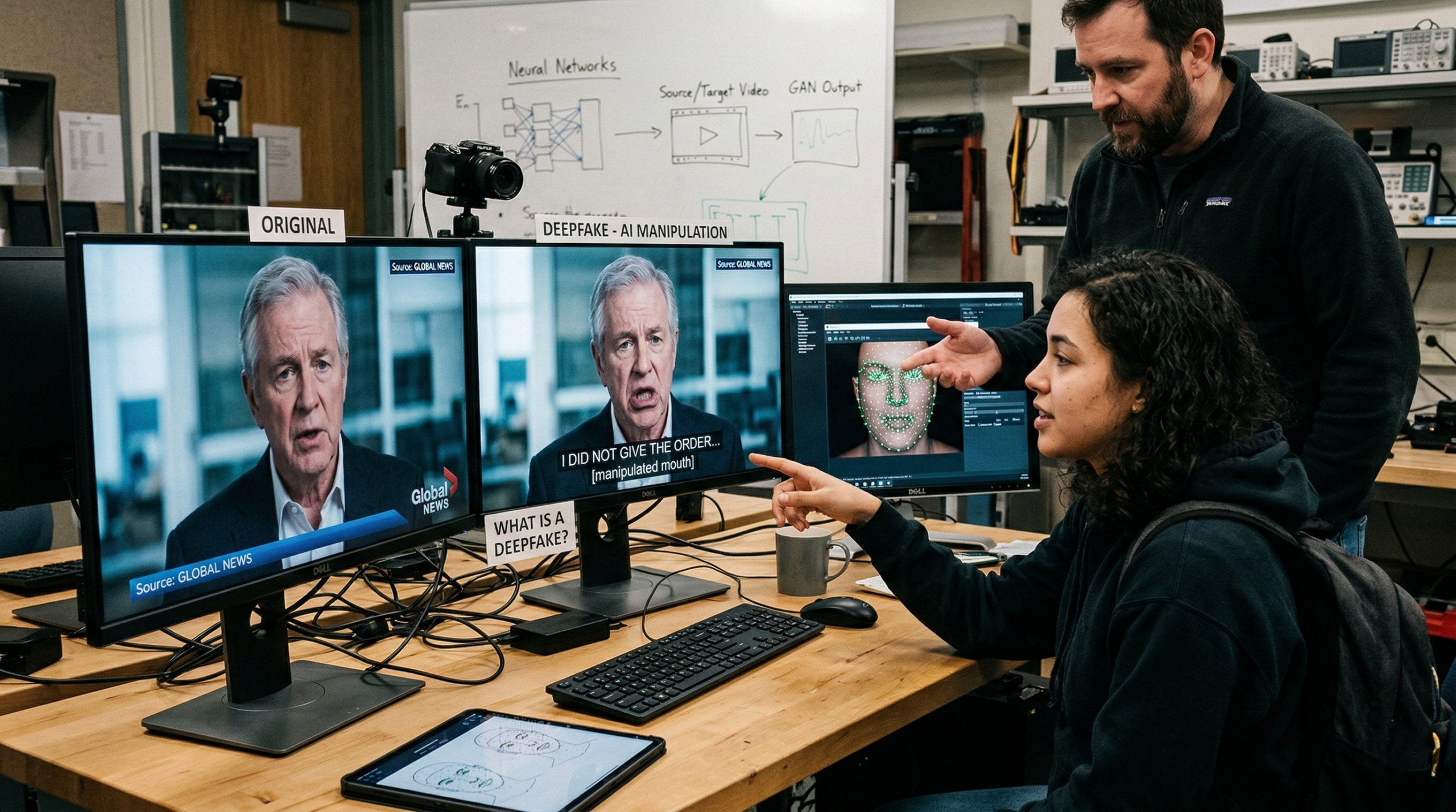 analisi deepfake intelligenza artificiale informatica forense