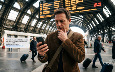 Truffa SMS Trenitalia: il falso rimborso per il treno in ritardo, come funziona e come difendersi
