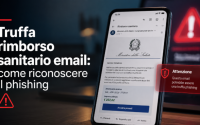 Truffa rimborso sanitario email: come riconoscere il phishing